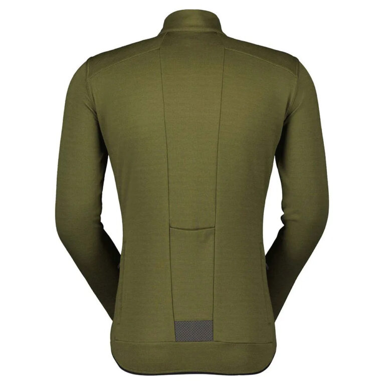 Scott Gravel Warm Merino Long Sleeve Jersey S Fir Green - XL Fir Green - Image 2