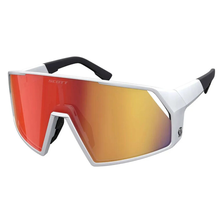 Scott Pro Shield Sunglasses Red Chrome/CAT3 White Matt