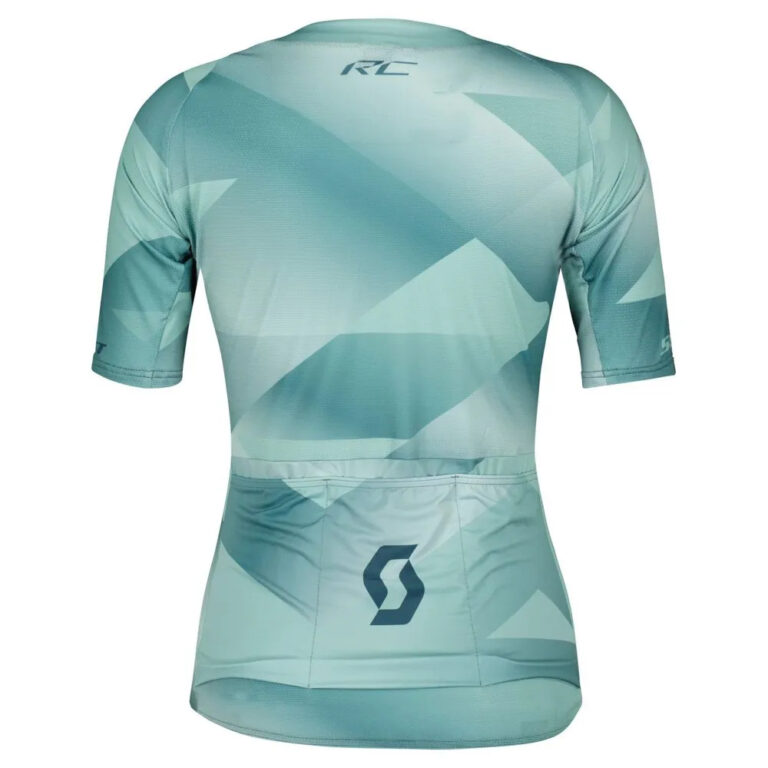 Scott RC Premium Climber Short Sleeve Jersey S Northern Mint / Northern Blue - Image 2