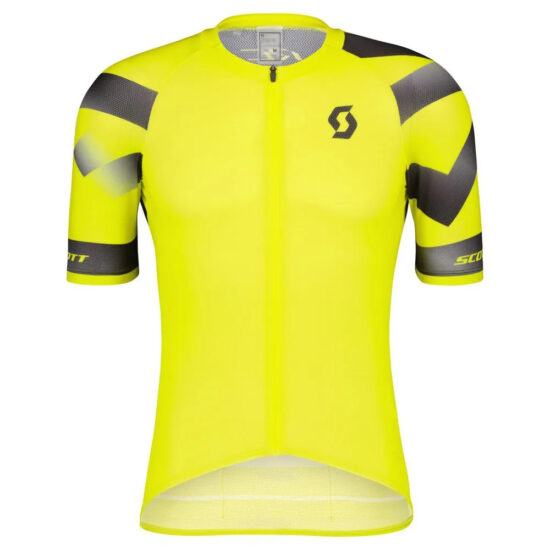 Scott RC Premium Climber Short Sleeve Jersey M Sulphur Yellow / Black