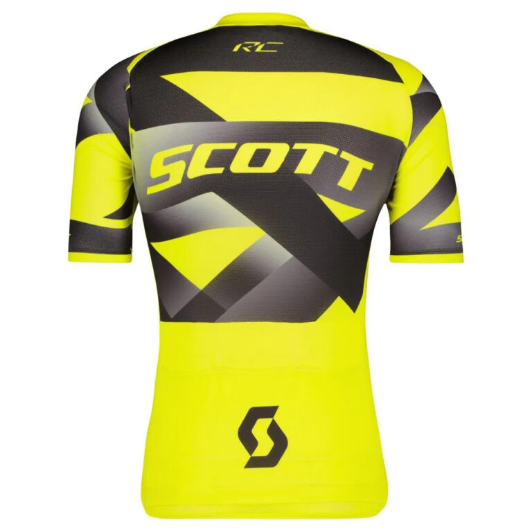 Scott RC Premium Climber Short Sleeve Jersey M Sulphur Yellow / Black - Image 2