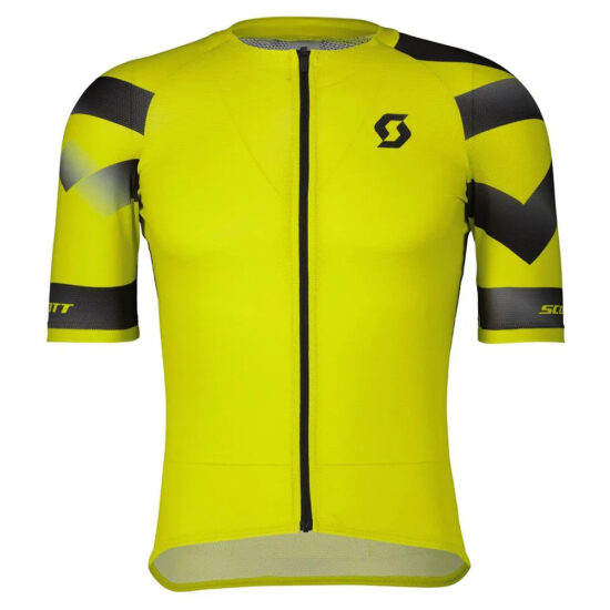 Scott RC Premium Climber Short Sleeve Jersey S Sulphur Yellow / Black