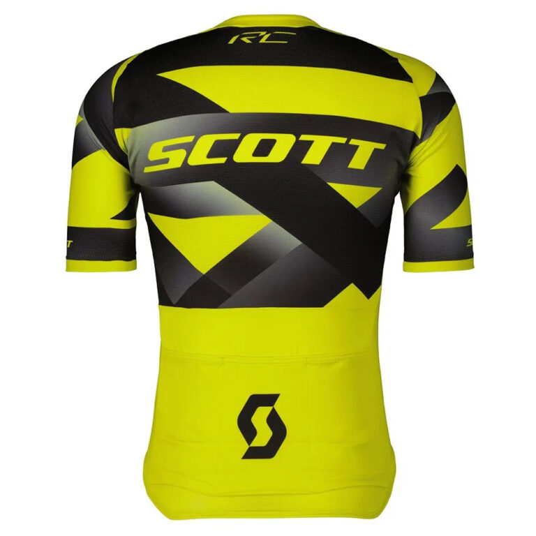 Scott RC Premium Climber Short Sleeve Jersey S Sulphur Yellow / Black - Image 2