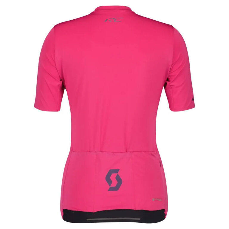 Scott RC Premium Short Sleeve Jersey XS Carmine Pink / Dark Purple - Image 2