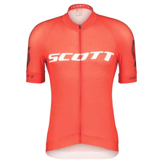 Scott RC Pro Short Sleeve Jersey L Fiery Red / White