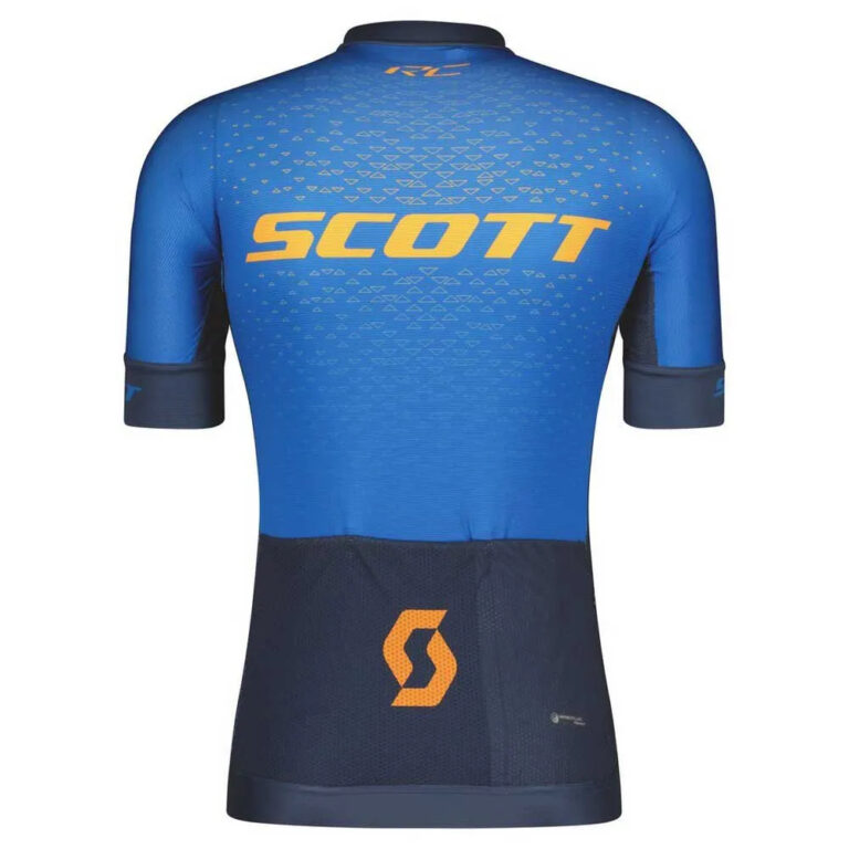 Scott RC Pro Short Sleeve Jersey M Midnight Blue / Copper Orange - Image 2