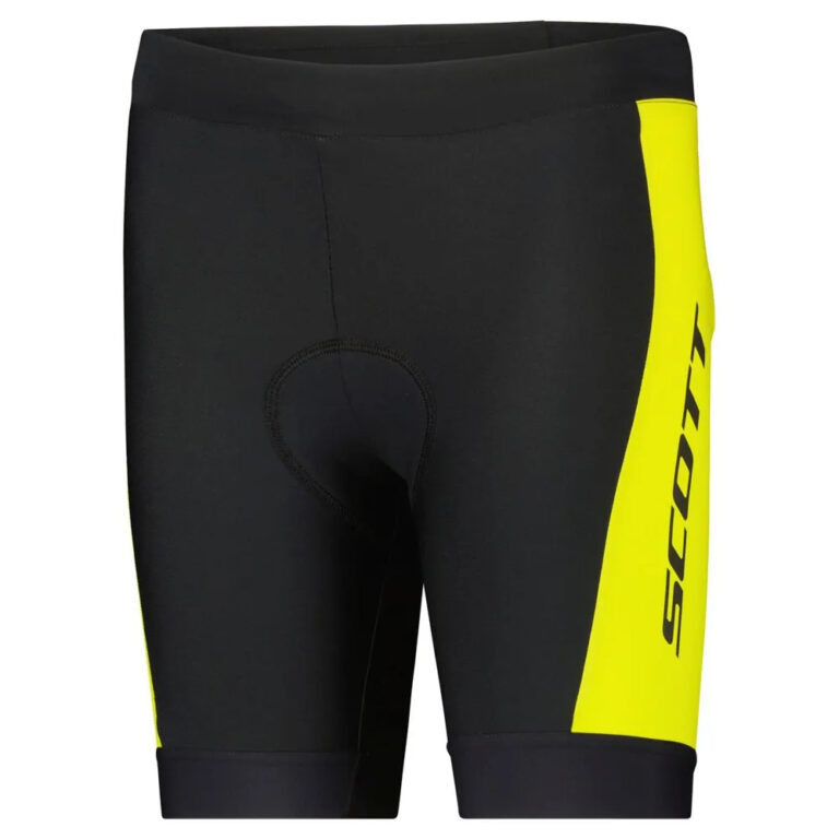 Scott RC Pro Shorts 116 cm Black / Sulphur Yellow - 164 cm Black / Sulphur Yellow