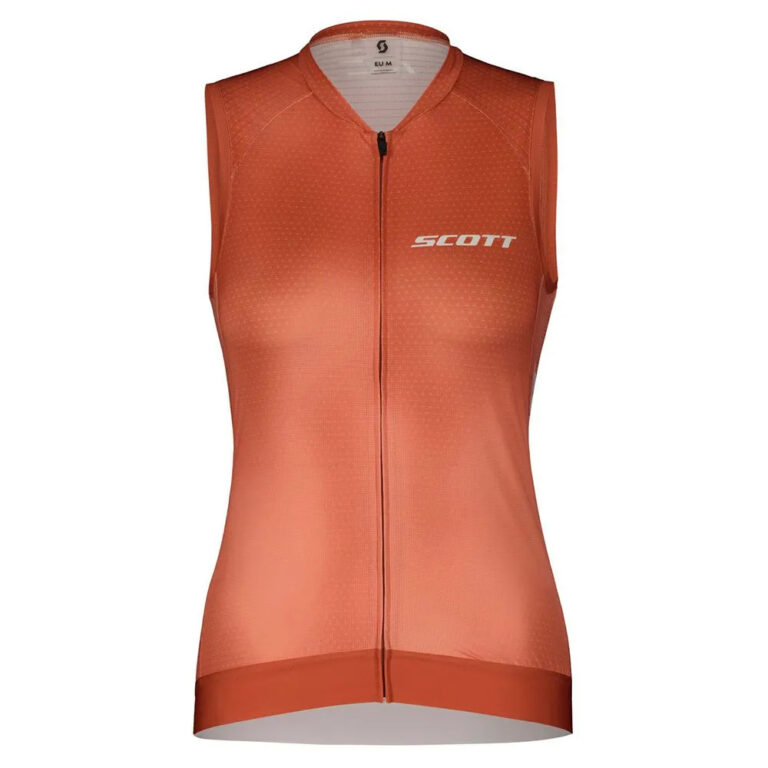 Scott RC Pro Sleeveless Jersey M Rose Beige / Braze Orange