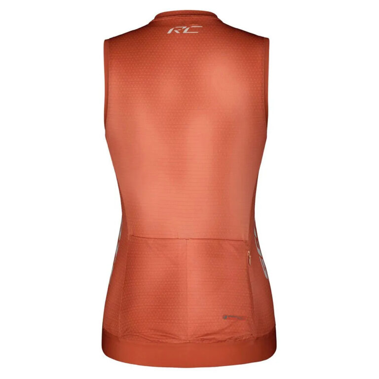 Scott RC Pro Sleeveless Jersey M Rose Beige / Braze Orange - Image 2