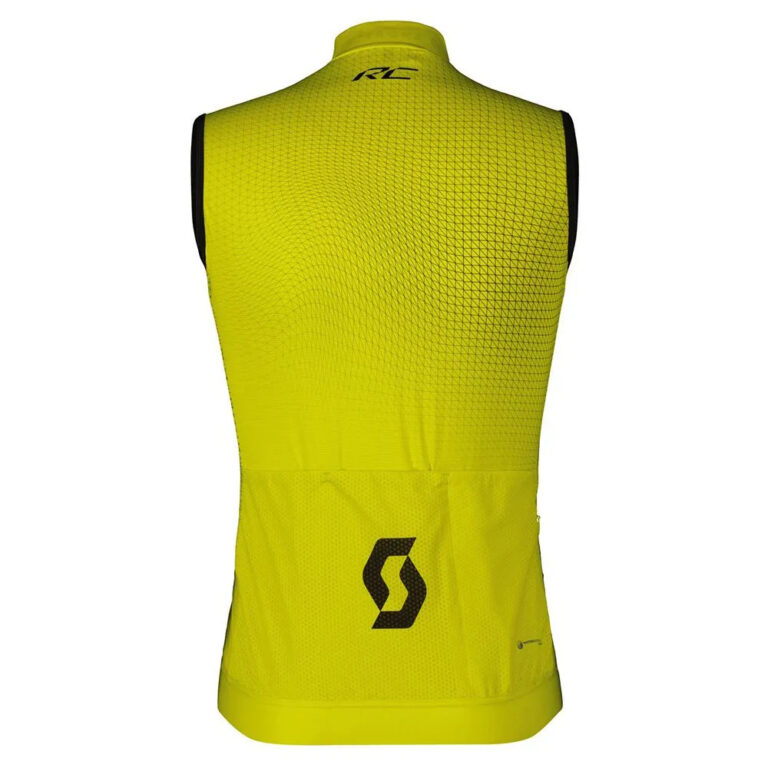 Scott RC Pro Sleeveless Jersey L Sulphur Yellow / Black - Image 2