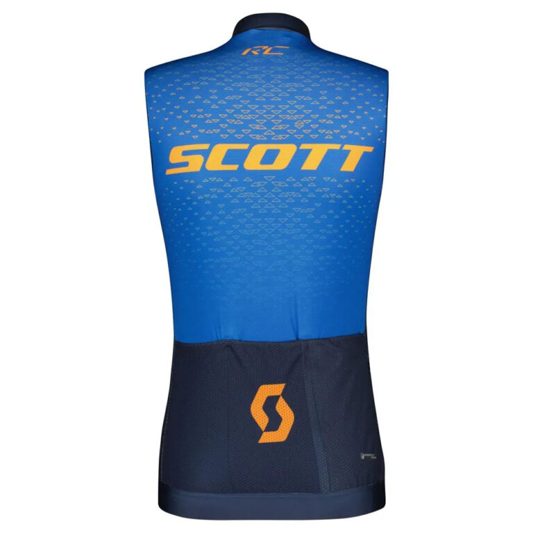 Scott RC Pro WO Sleeveless Jersey S Midnight Blue / Copper Orange - Image 2