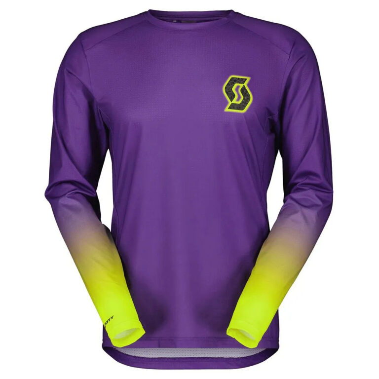 Scott RC Progressive Long Sleeve Jersey S Purple / Yellow - XL Purple / Yellow