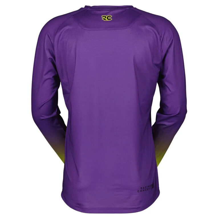 Scott RC Progressive Long Sleeve Jersey S Purple / Yellow - XL Purple / Yellow - Image 2