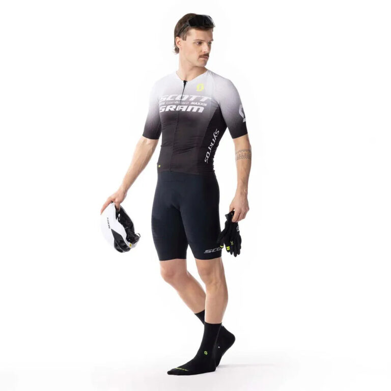 Scott RC Scott-Sram Aero Short Sleeve Jersey L White / Black - Image 3