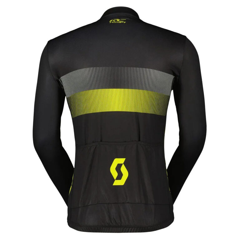 Scott RC Team 10 Long Sleeve Jersey XL Black / Sulphur Yellow - Image 2