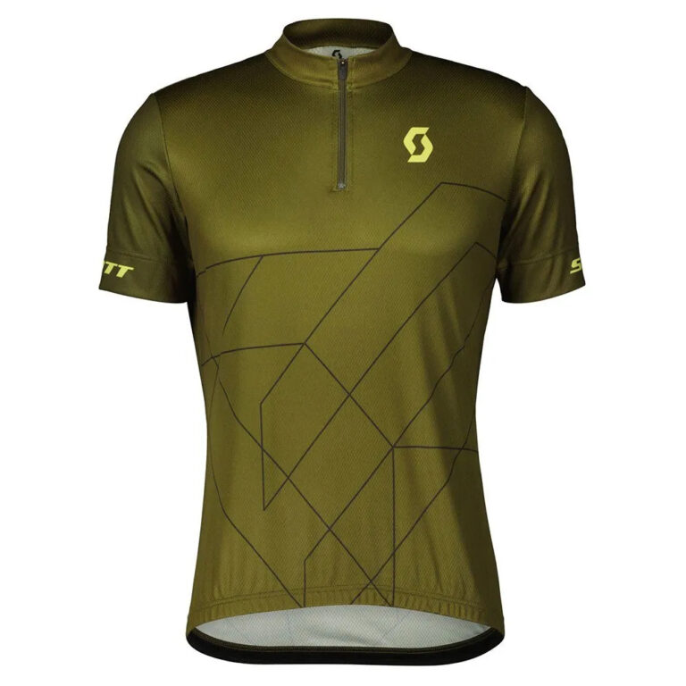 Scott RC Team 20 Short Sleeve Jersey L Fir Green / Bitter Yellow - XL Fir Green / Bitter Yellow