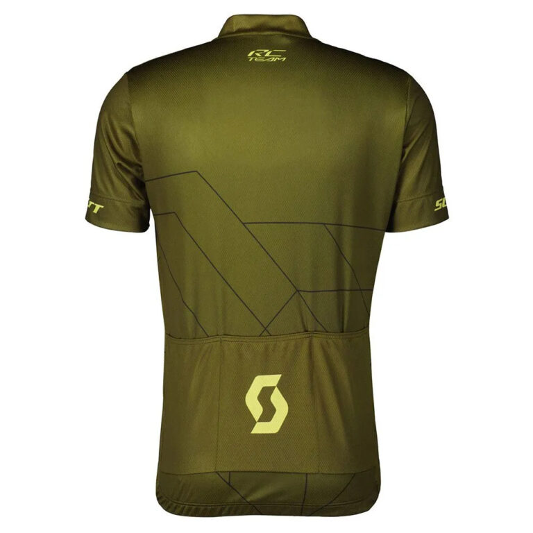 Scott RC Team 20 Short Sleeve Jersey L Fir Green / Bitter Yellow - XL Fir Green / Bitter Yellow - Image 2