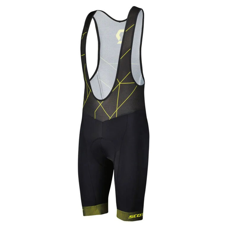 Scott RC Team ++ Bib Shorts S Black / Sulphur Yellow