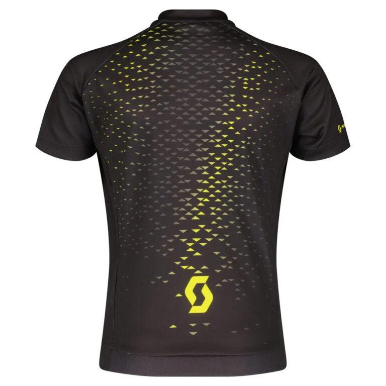 Scott RC Team Short Sleeve Jersey 152 cm Black / Sulphur Yellow - Image 2