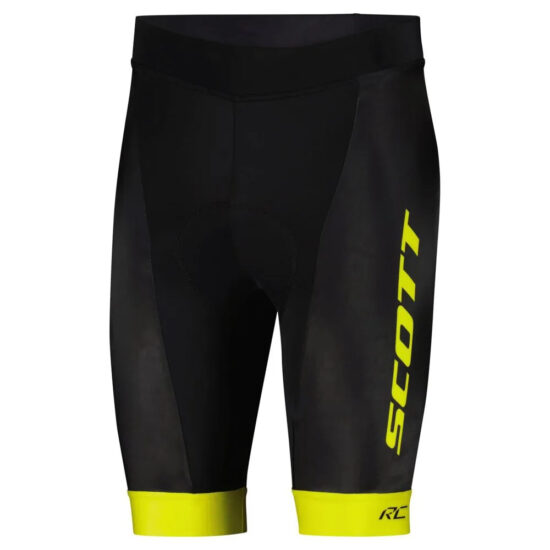 Scott RC Team ++ Shorts XS Black / Sulphur Yellow