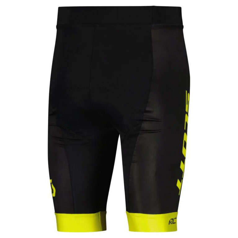 Scott RC Team ++ Shorts XS Black / Sulphur Yellow - Image 2