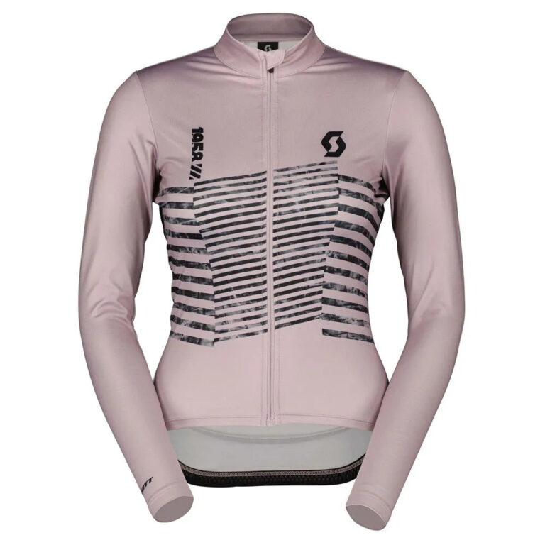 Scott RC Team Warm Graphics Long Sleeve Jersey S Cloud Pink - L Cloud Pink