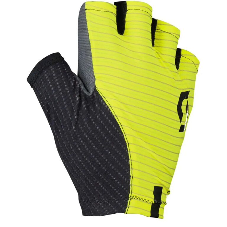 Scott RC Ultimate Graphene Short Gloves XS Sulphur Yellow / Black - XL Sulphur Yellow / Black