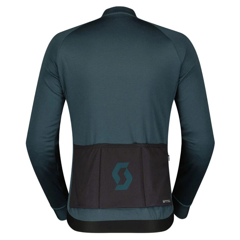 Scott RC Warm Long Sleeve Jersey M Aruba Green / Black - Image 2