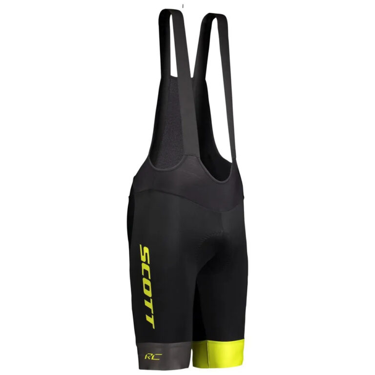 Scott RC Warm WB +++ Bib Shorts S Black / Sulphur Yellow - 2XL Black / Sulphur Yellow - Image 3