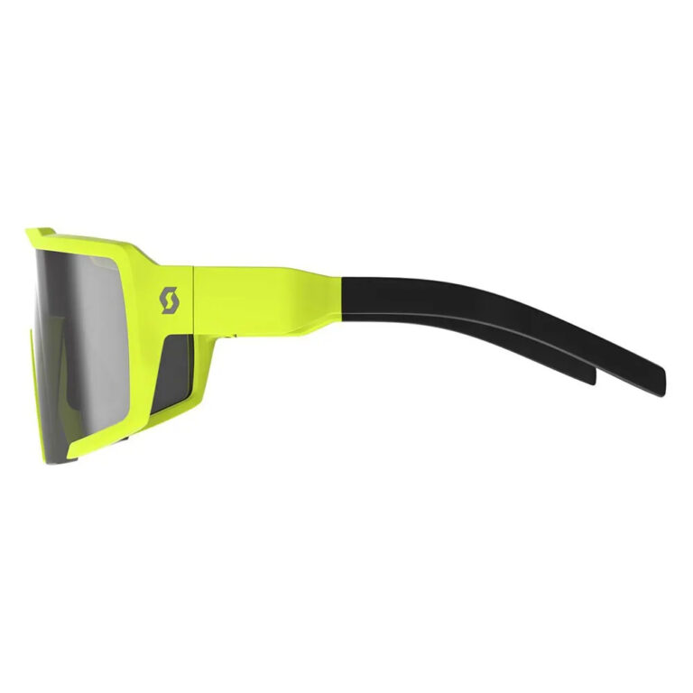 Scott Shield Compact LS Photochromic Sunglasses Grey Light Sensitive/CAT1-3 Yellow Matt - Image 3