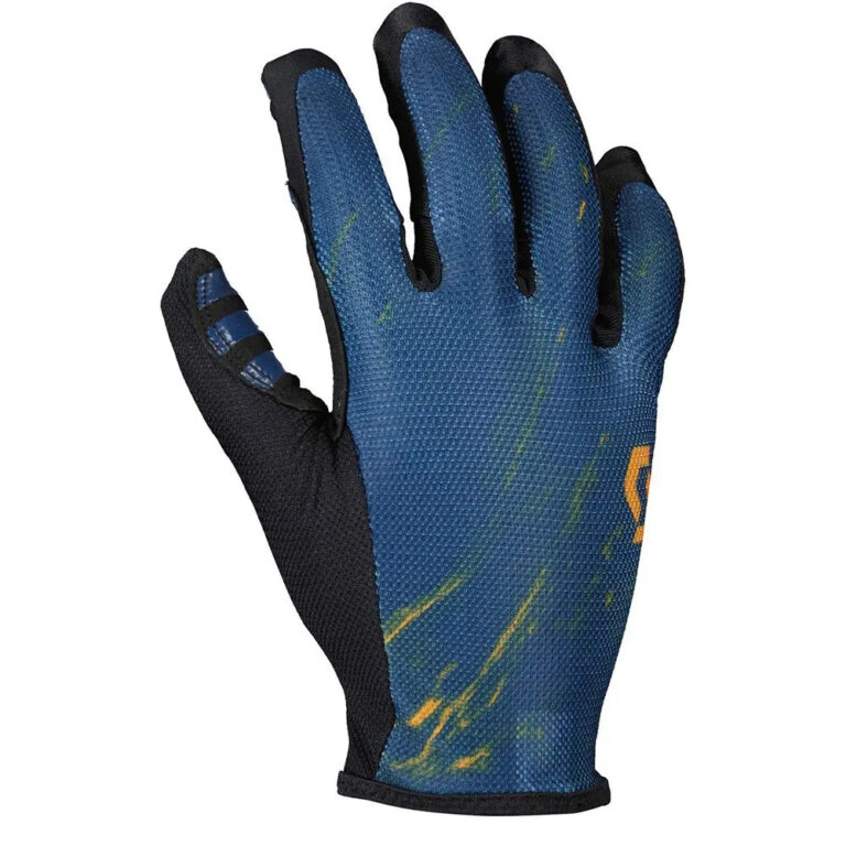 Scott Traction Gloves XS Midnight Blue / Copper Orange - S Midnight Blue / Copper Orange