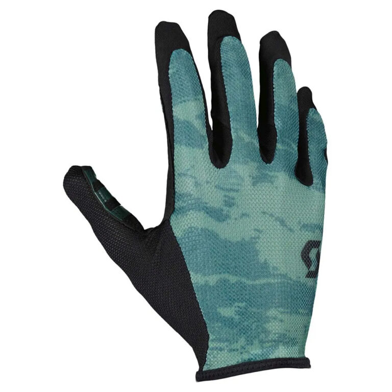 Scott Traction LF Gloves XS Camo Blue / Black - 2XL Camo Blue / Black