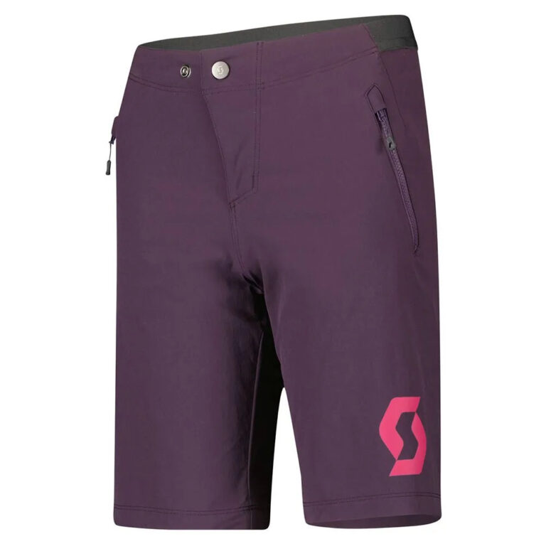 Scott Trail 10 LS/FIT Padded Shorts 164 cm Dark Purple