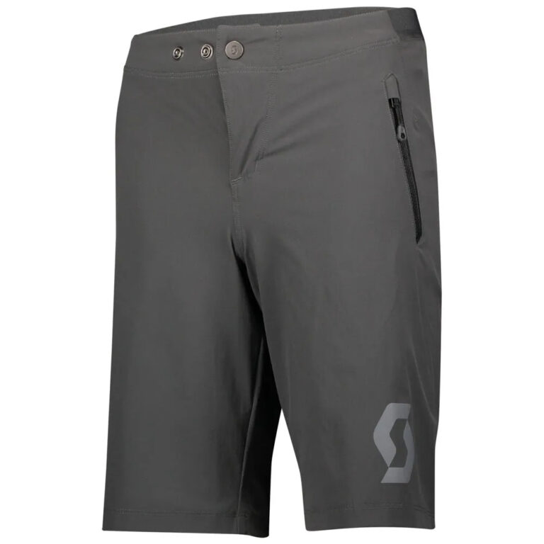 Scott Trail 10 LS/FIT W/PAD Shorts 116 cm Dark Grey - 140 cm Dark Grey