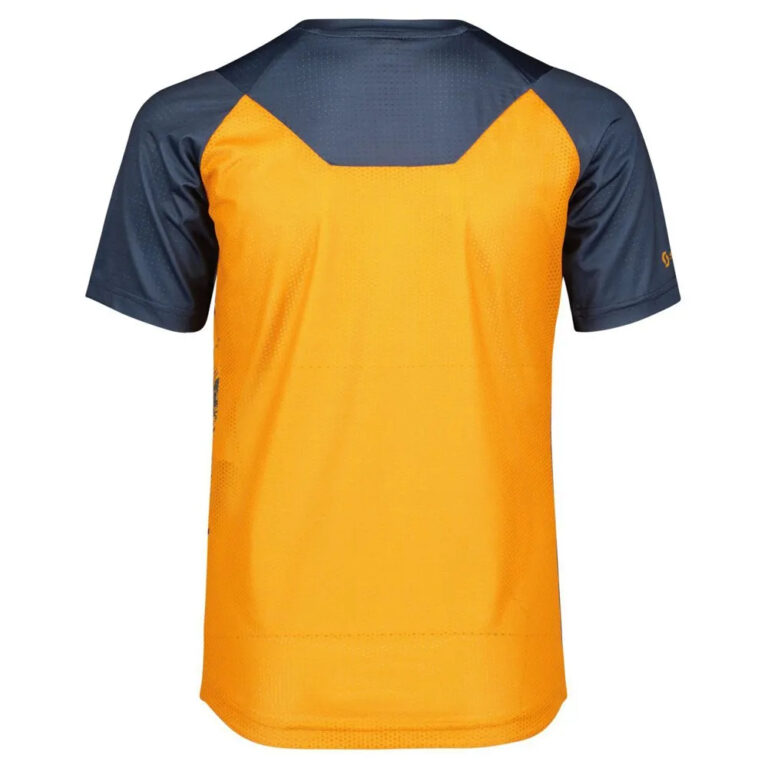 Scott Trail 10 Short Sleeve Jersey 128 cm Copper Orange / Midnight Blue - 152 cm Copper Orange / Midnight Blue - Image 2