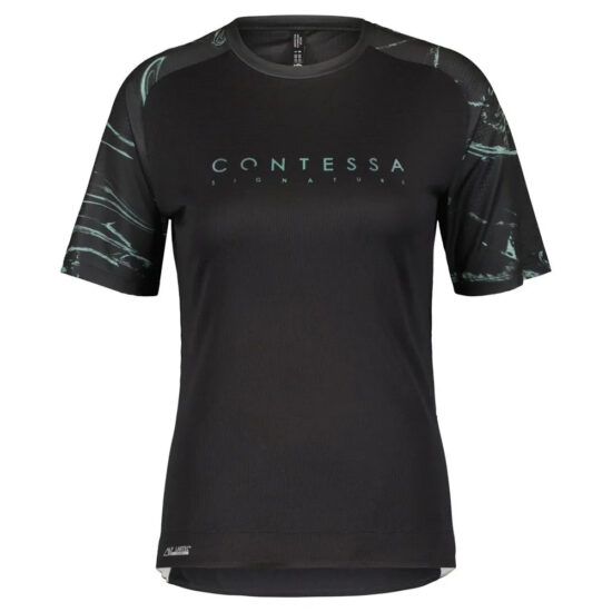 Scott Trail Contessa Sign Short Sleeve Jersey M Black