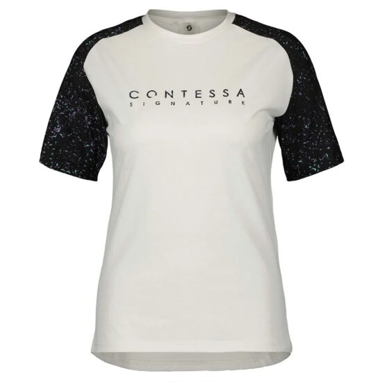 Scott Trail Contessa Signature Short Sleeve Jersey XS White / Black - XL White / Black