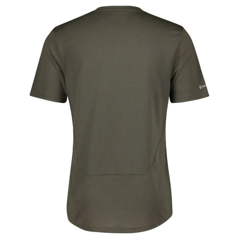 Scott Trail Flow Dri Short Sleeve Jersey M Dark Grey - Image 2