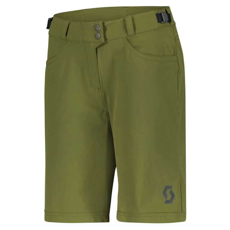 Scott Trail Flow Padded Shorts XS Fir Green - L Fir Green