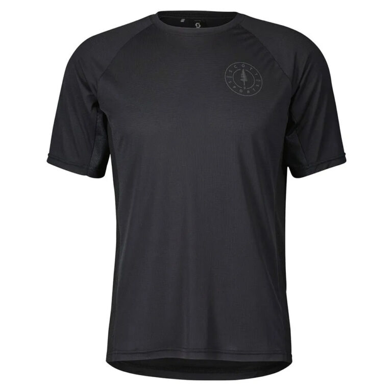 Scott Trail Flow Pro Short Sleeve Enduro Jersey L Black