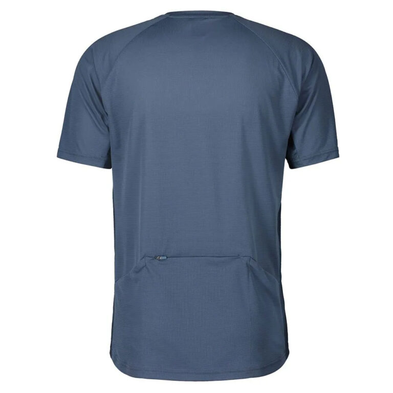 Scott Trail Flow Pro Short Sleeve Enduro Jersey M Metal Blue - Image 2