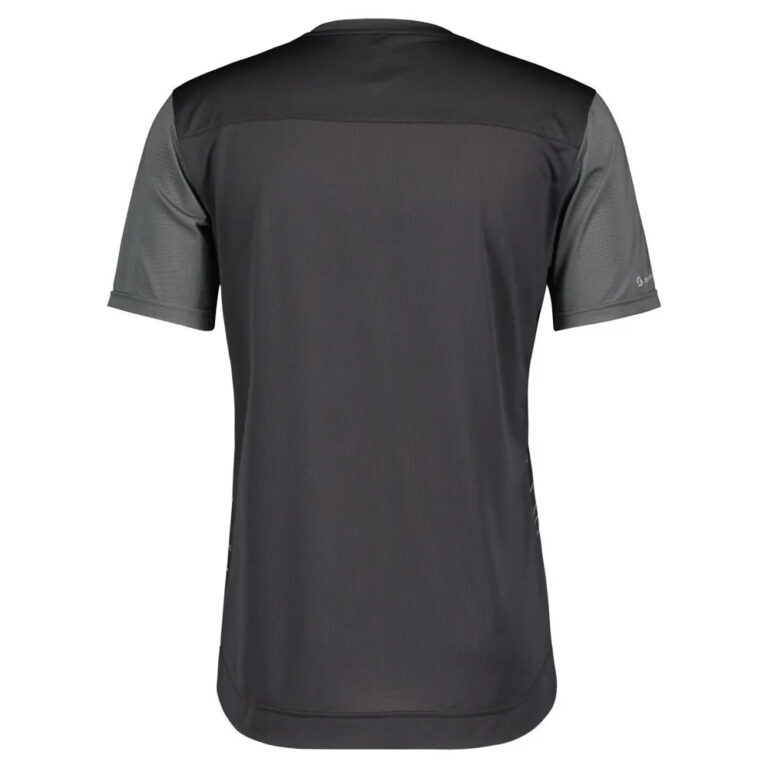 Scott Trail Flow Short Sleeve Jersey S Black / Dark Grey - Image 2