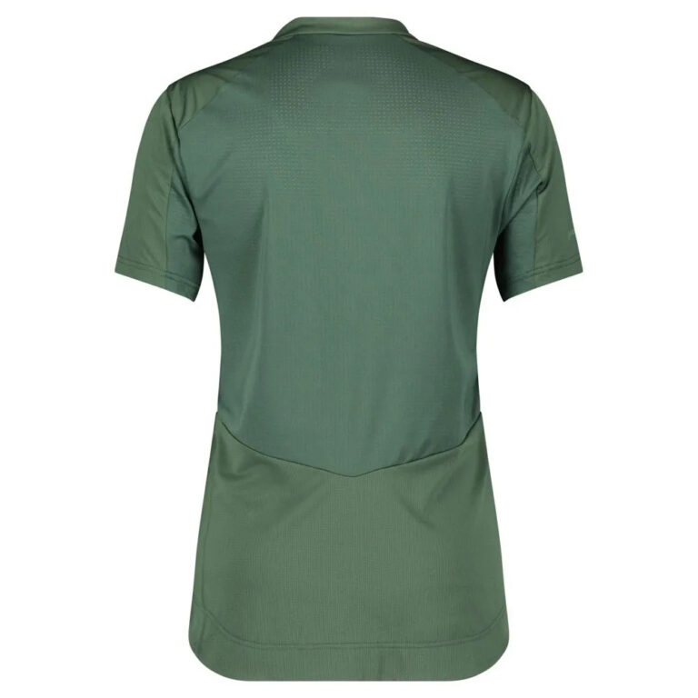 Scott Trail Flow Short Sleeve Jersey L Smoked Green / Glade Green - Image 2