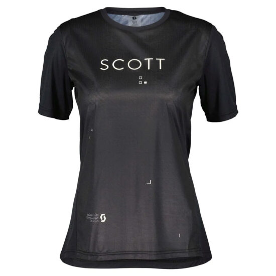 Scott Trail Flow Short Sleeve Jersey XS Black - L Black