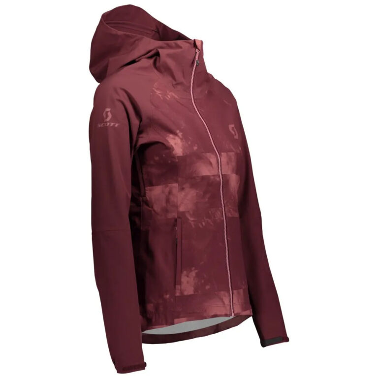 Scott Trail Storm WP Jacket XS Amaranth Red / Ochre Red - XL Amaranth Red / Ochre Red - Image 3