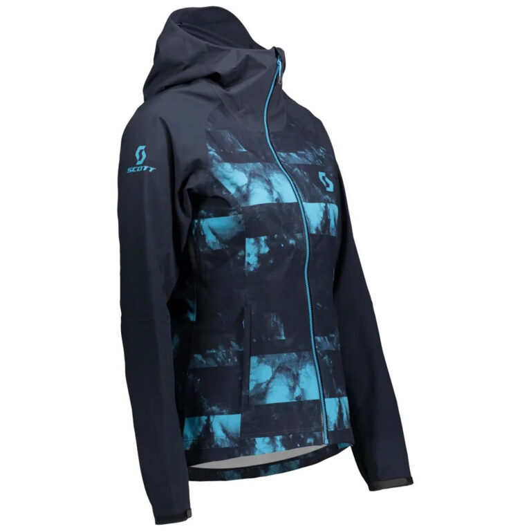 Scott Trail Storm WP Jacket XS Dark Blue / Breeze Blue - Image 3