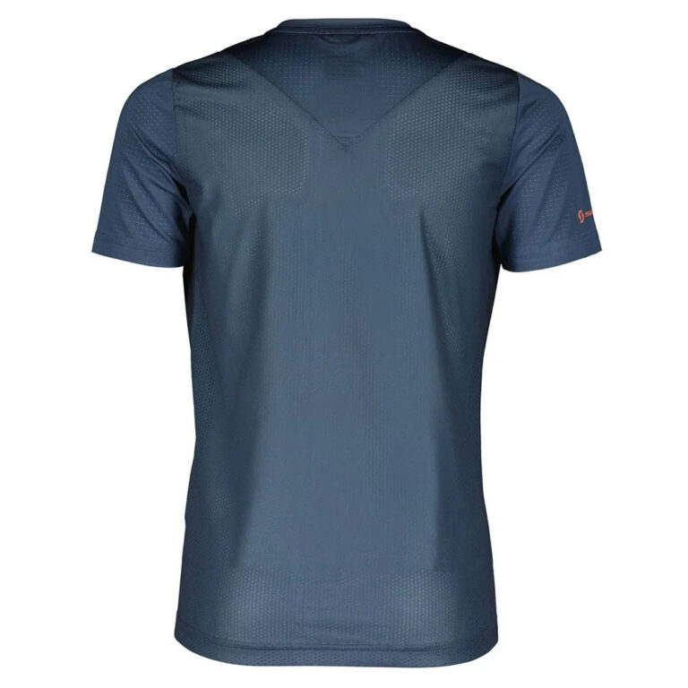 Scott Trail Vertic 20 Short Sleeve Enduro Jersey 140 cm Dark Blue / Metal Blue - 152 cm Dark Blue / Metal Blue - Image 2