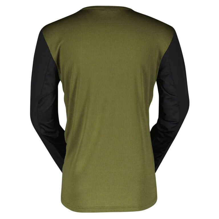 Scott Trail Vertic Long Sleeve Enduro Jersey M Fir Green / Black - 2XL Fir Green / Black - Image 2