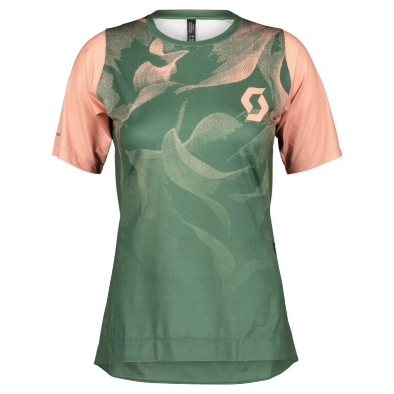 Scott Trail Vertic Pro Short Sleeve Jersey M Crystal Pink / Smoked Green