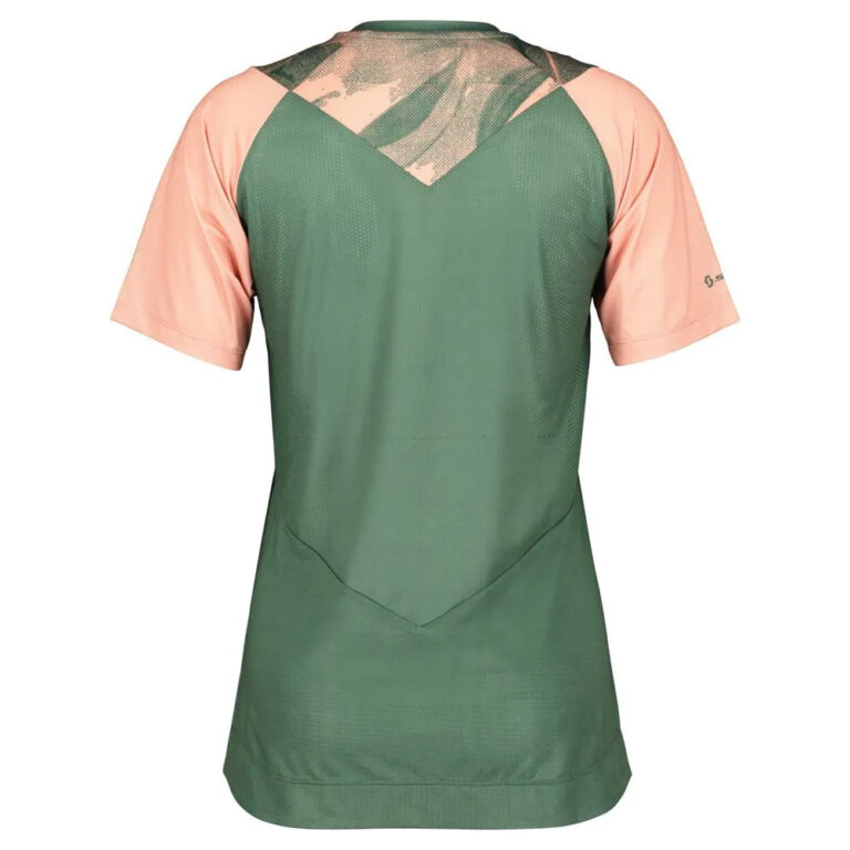 Scott Trail Vertic Pro Short Sleeve Jersey M Crystal Pink / Smoked Green - Image 2